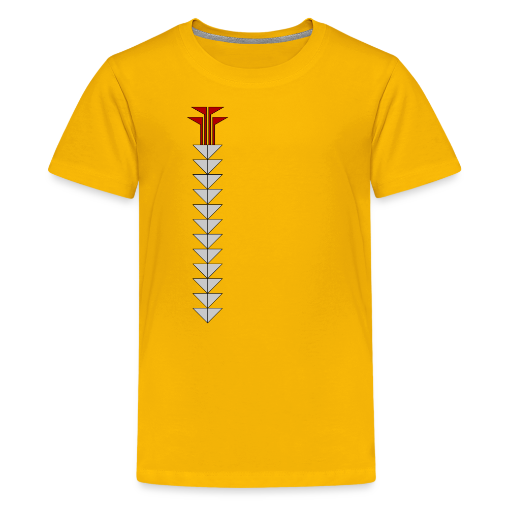 Sturgeon Side Kids' Premium T-Shirt - sun yellow