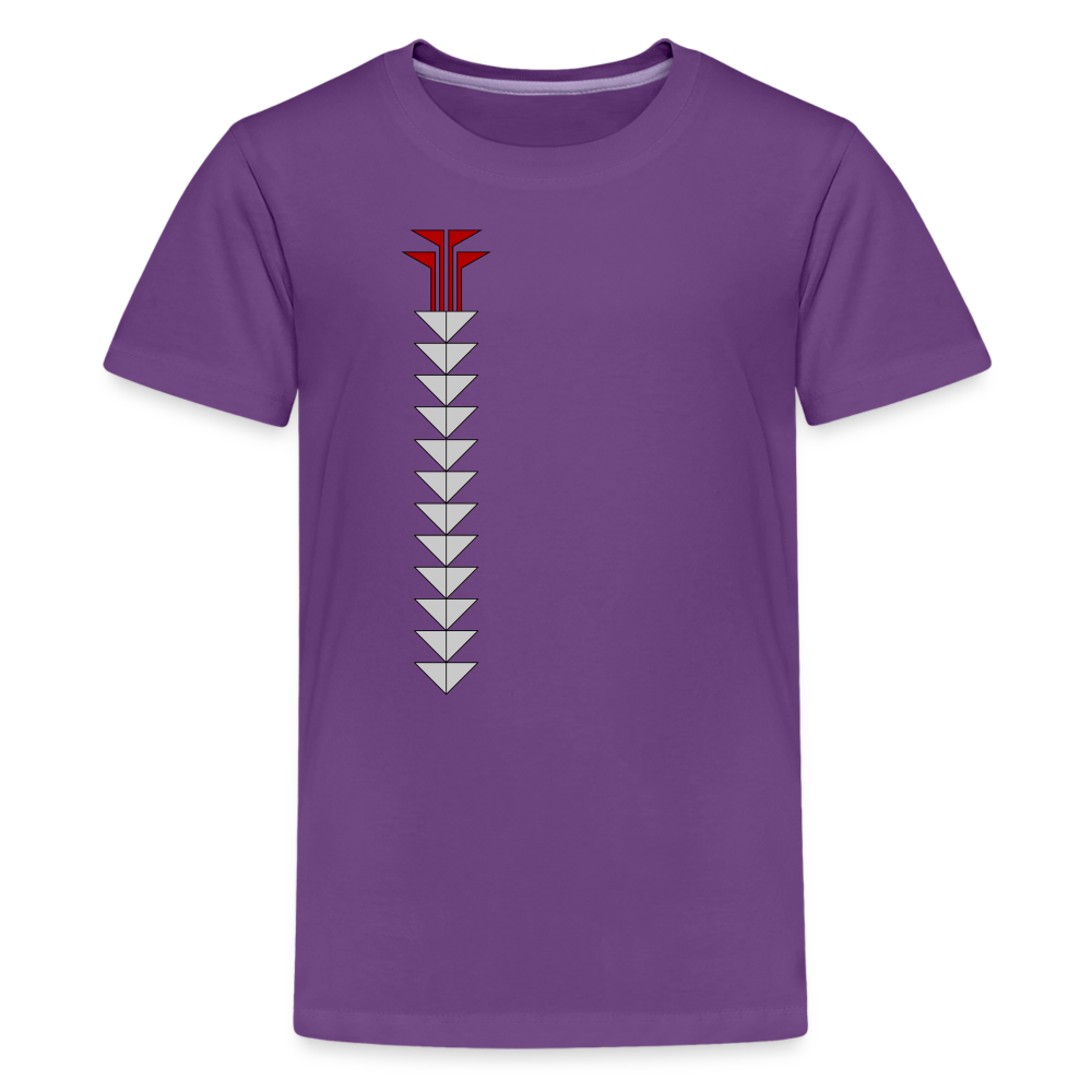 Sturgeon Side Kids' Premium T-Shirt - purple