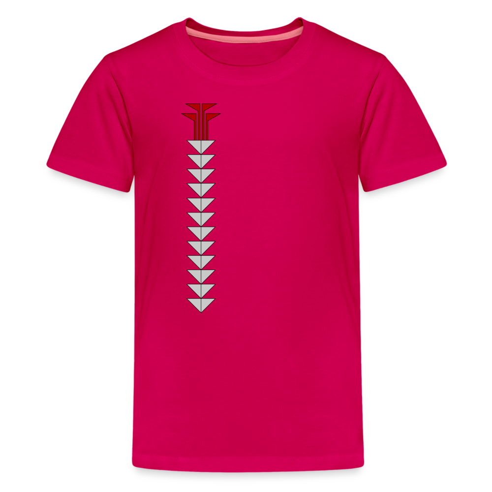 Sturgeon Side Kids' Premium T-Shirt - dark pink