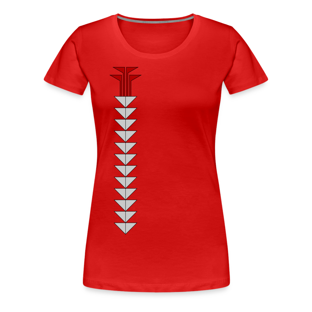 Sturgeon Side Women’s Premium T-Shirt - red