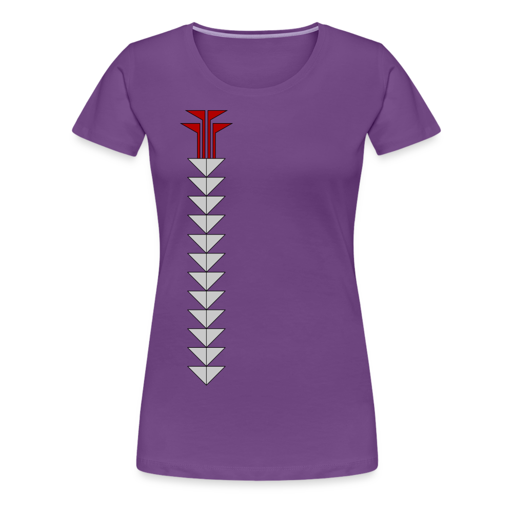 Sturgeon Side Women’s Premium T-Shirt - purple