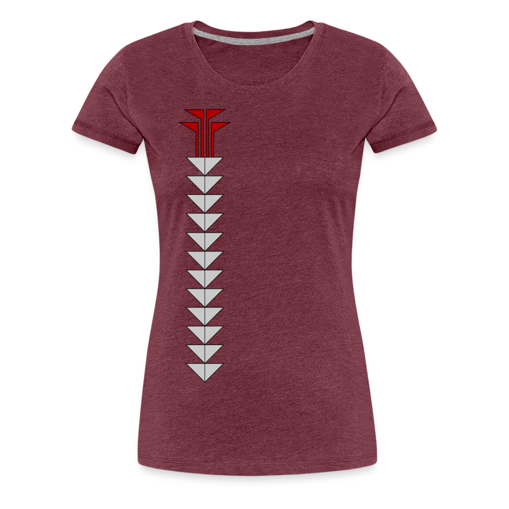 Sturgeon Side Women’s Premium T-Shirt - heather burgundy