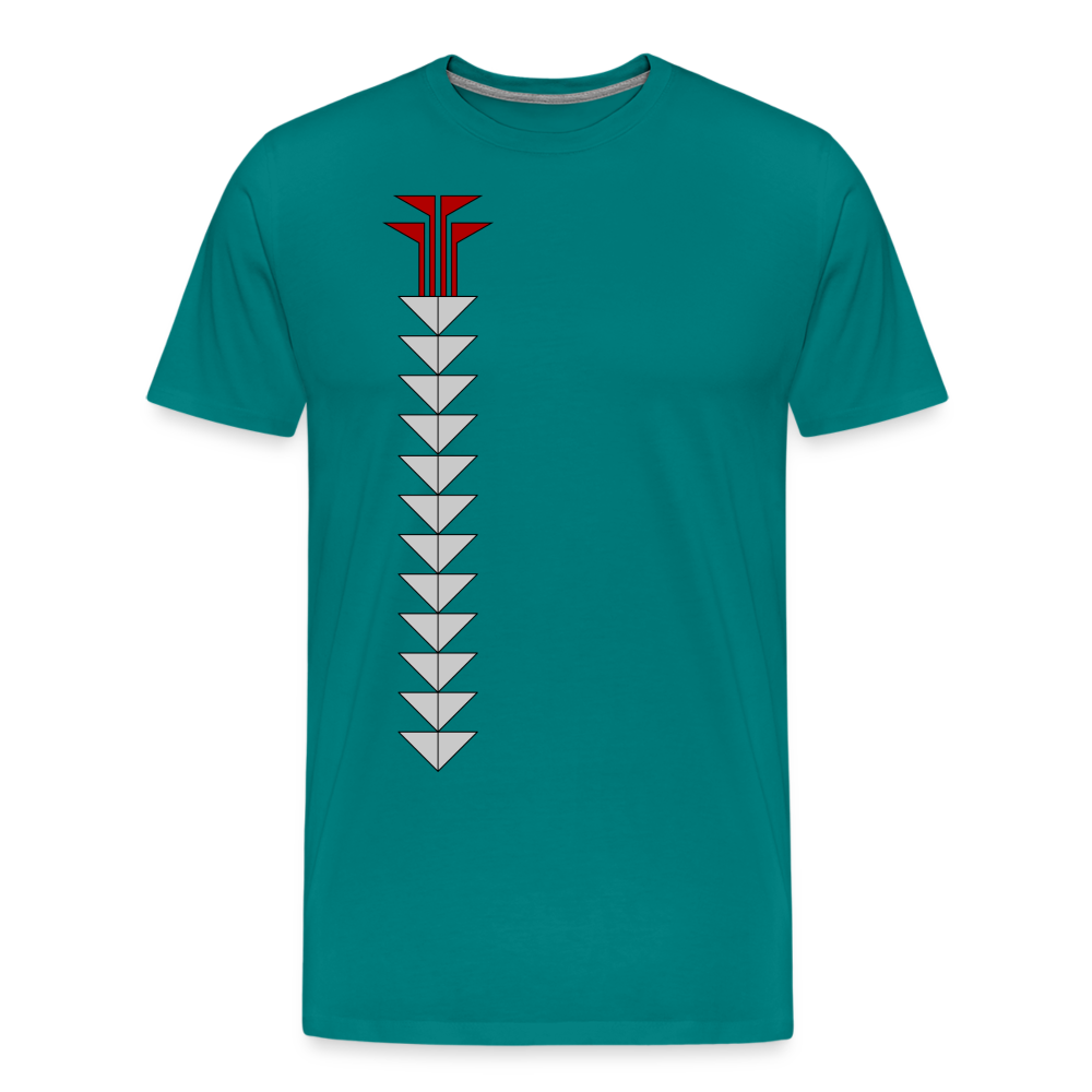 Sturgeon Side Men's Premium T-Shirt - teal