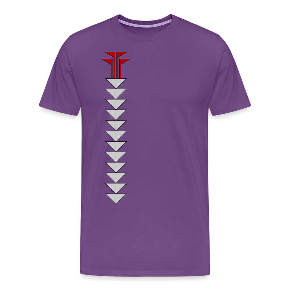 Sturgeon Side Men's Premium T-Shirt - purple