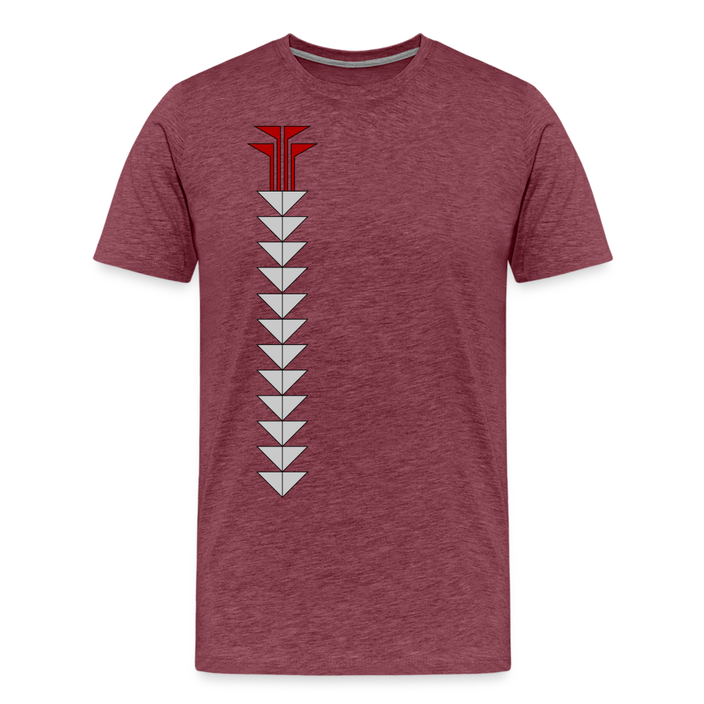 Sturgeon Side Men's Premium T-Shirt - heather burgundy