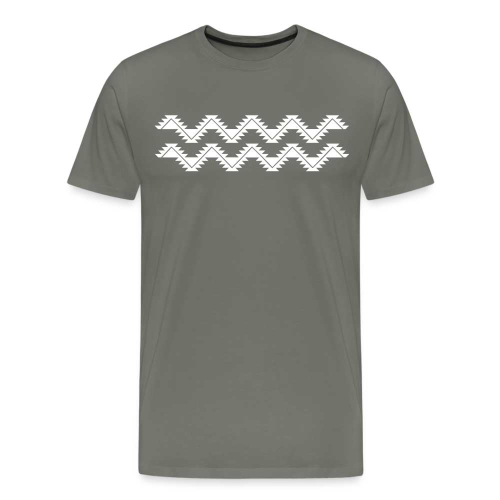 Swallowtail Men's Premium T-Shirt - asphalt gray