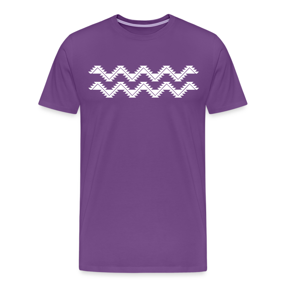 Swallowtail Men's Premium T-Shirt - purple