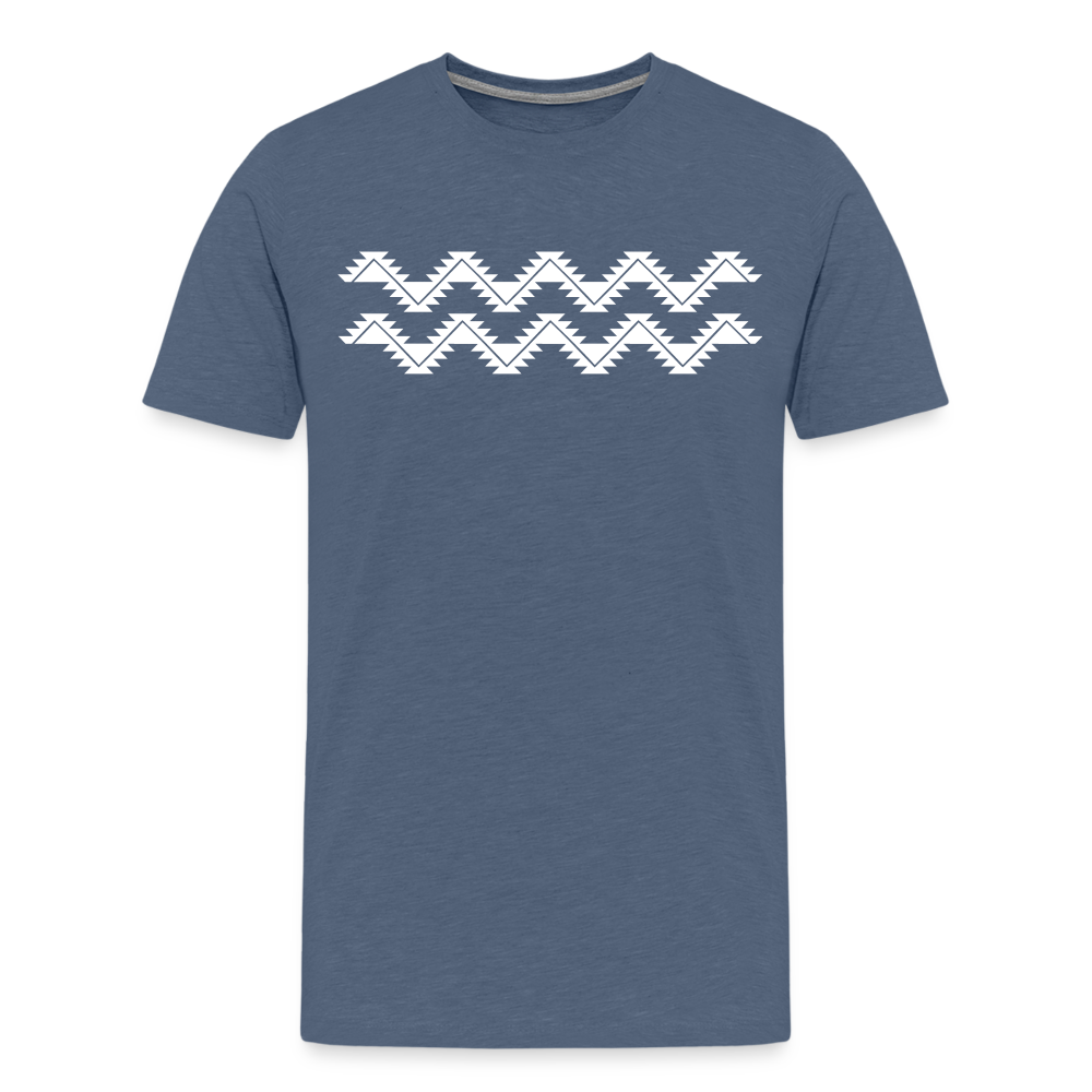 Swallowtail Men's Premium T-Shirt - heather blue