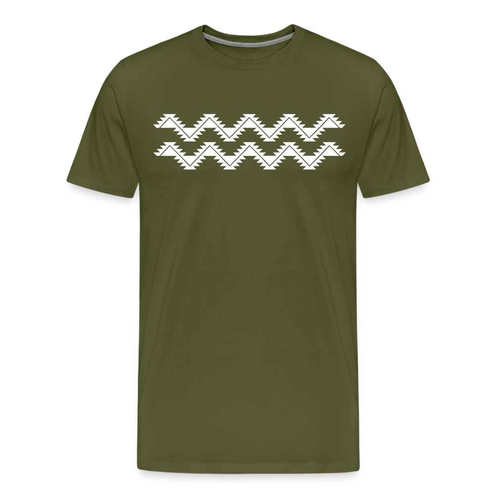 Swallowtail Men's Premium T-Shirt - olive green