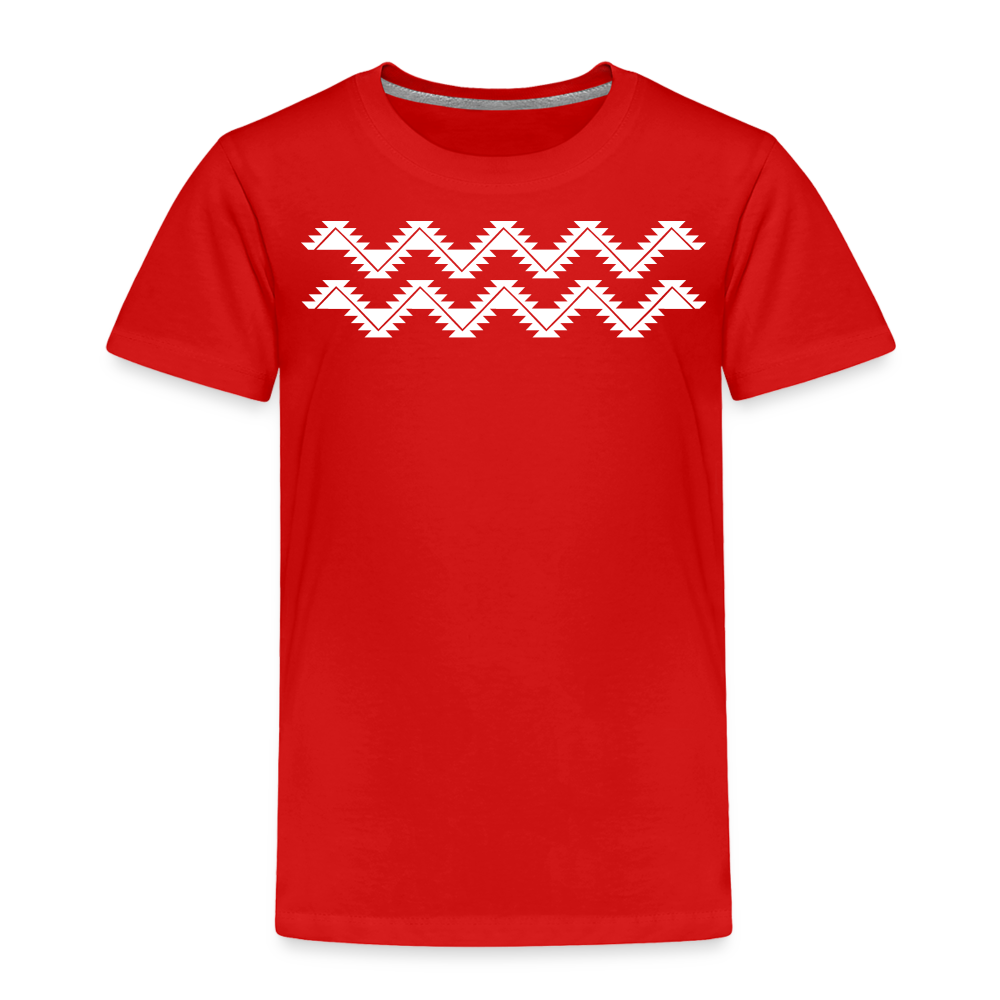 Swallowtail Toddler Premium T-Shirt - red