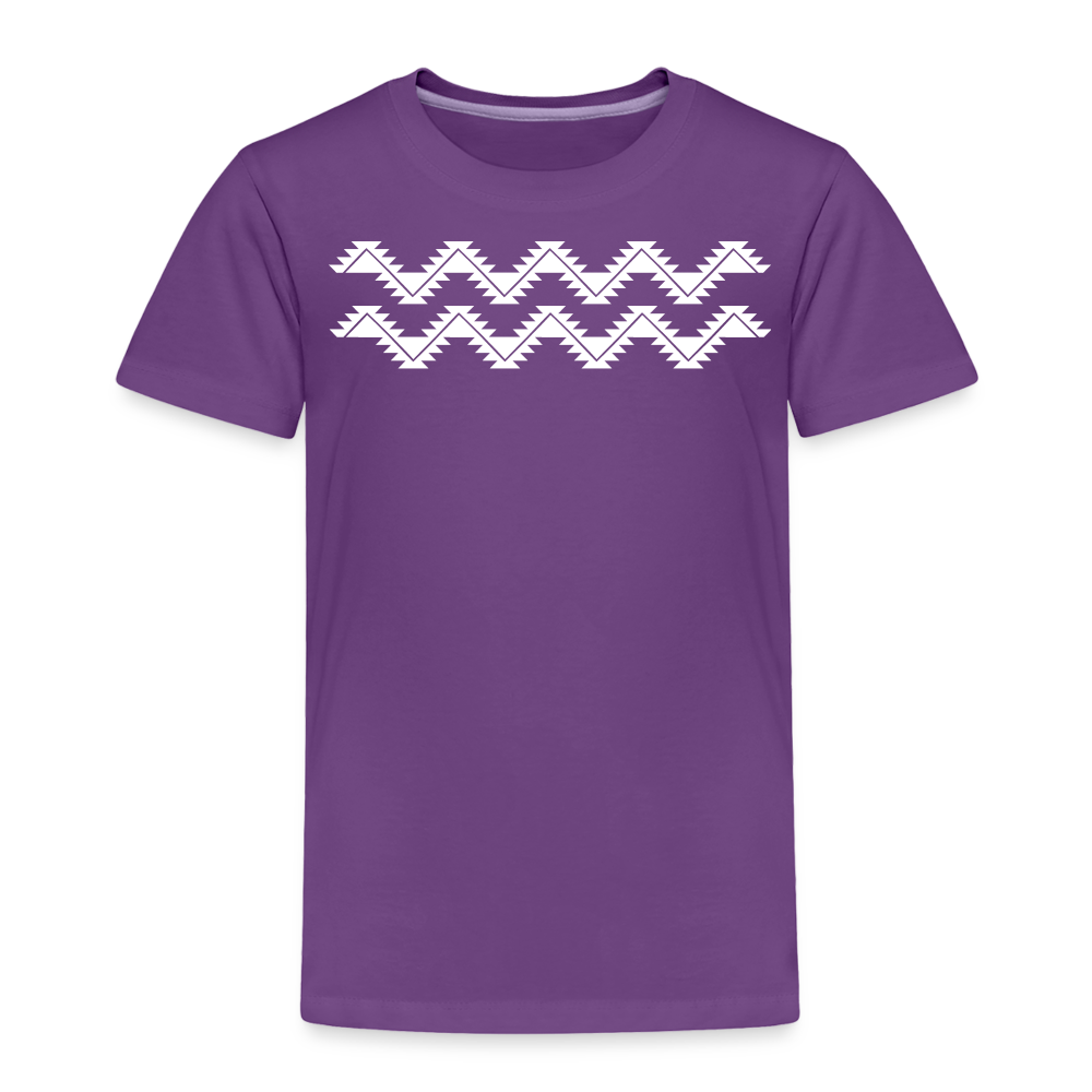 Swallowtail Toddler Premium T-Shirt - purple