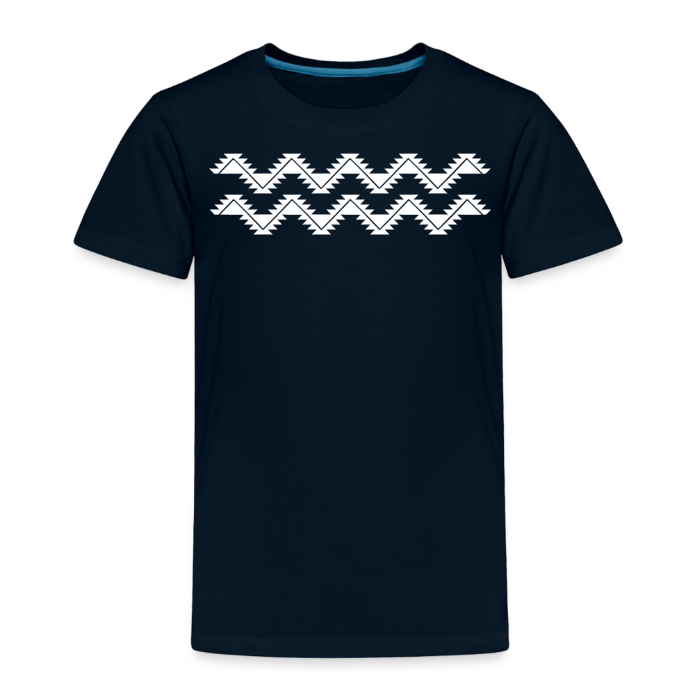 Swallowtail Toddler Premium T-Shirt - deep navy