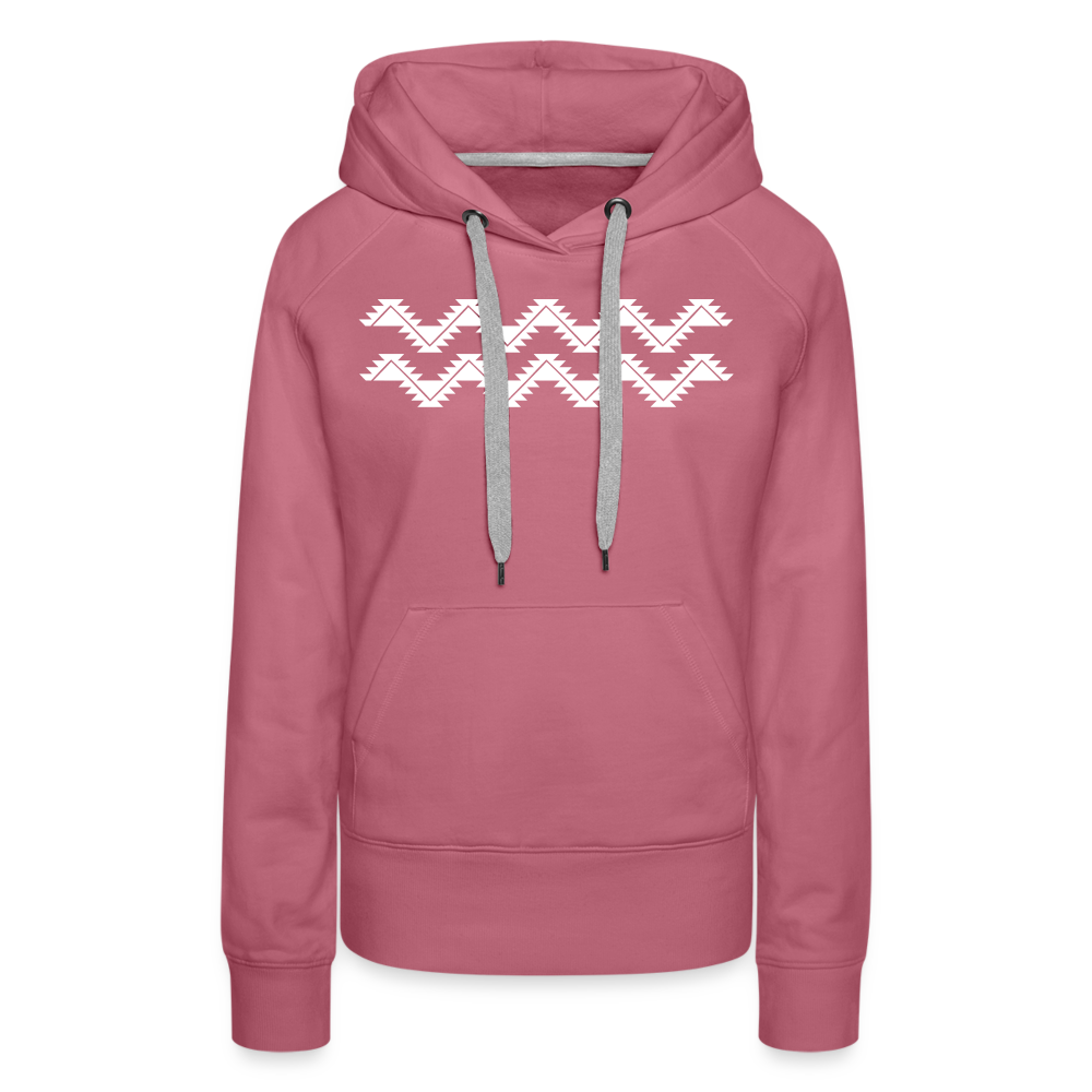 Swallowtail Women’s Premium Hoodie - mauve