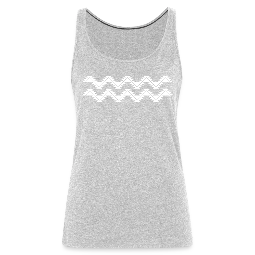Swallowtail Women’s Premium Tank Top - heather gray
