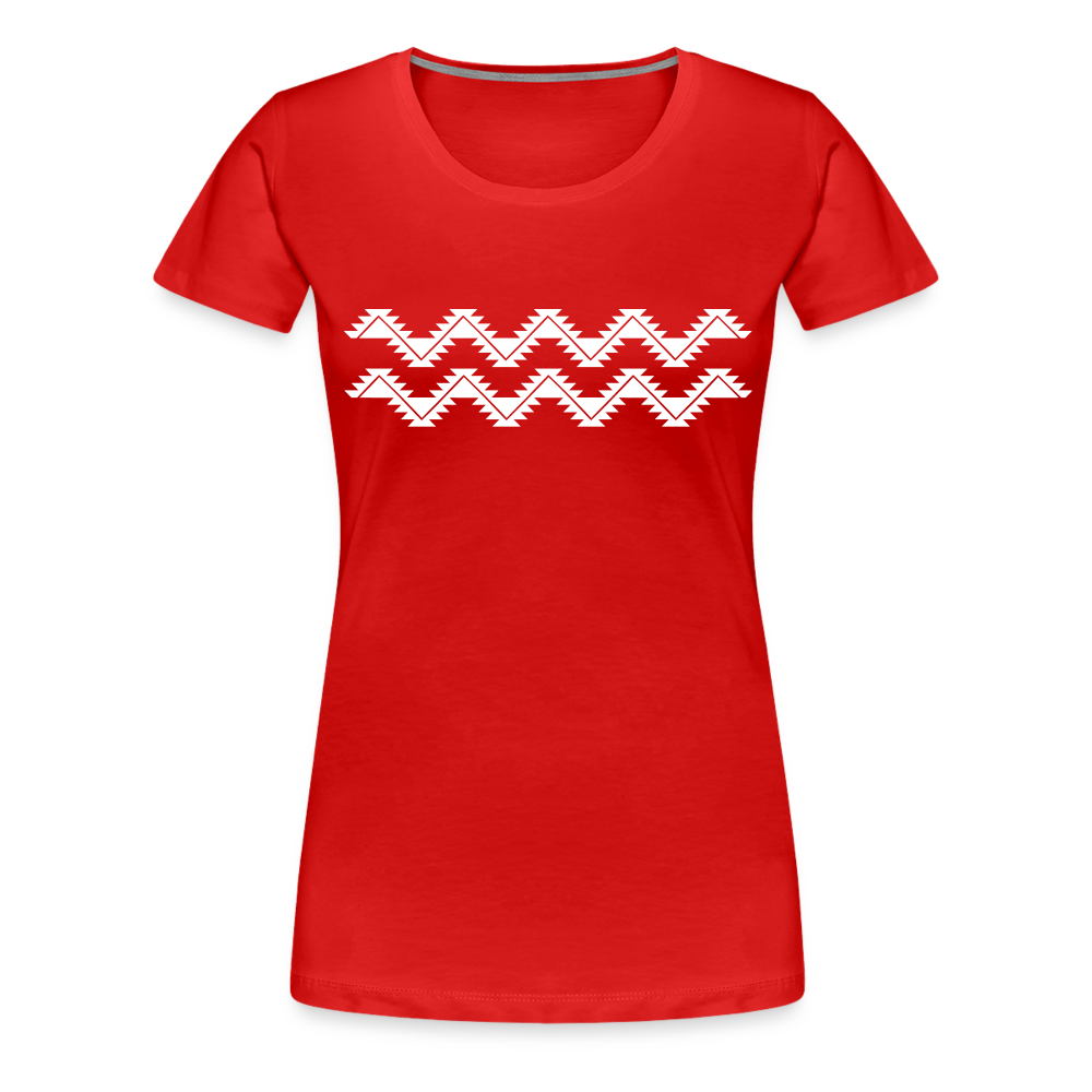Swallowtail Women’s Premium T-Shirt - red
