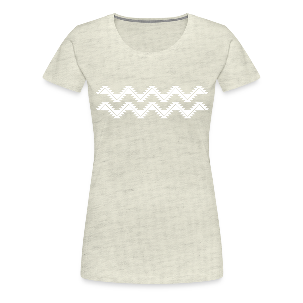 Swallowtail Women’s Premium T-Shirt - heather oatmeal