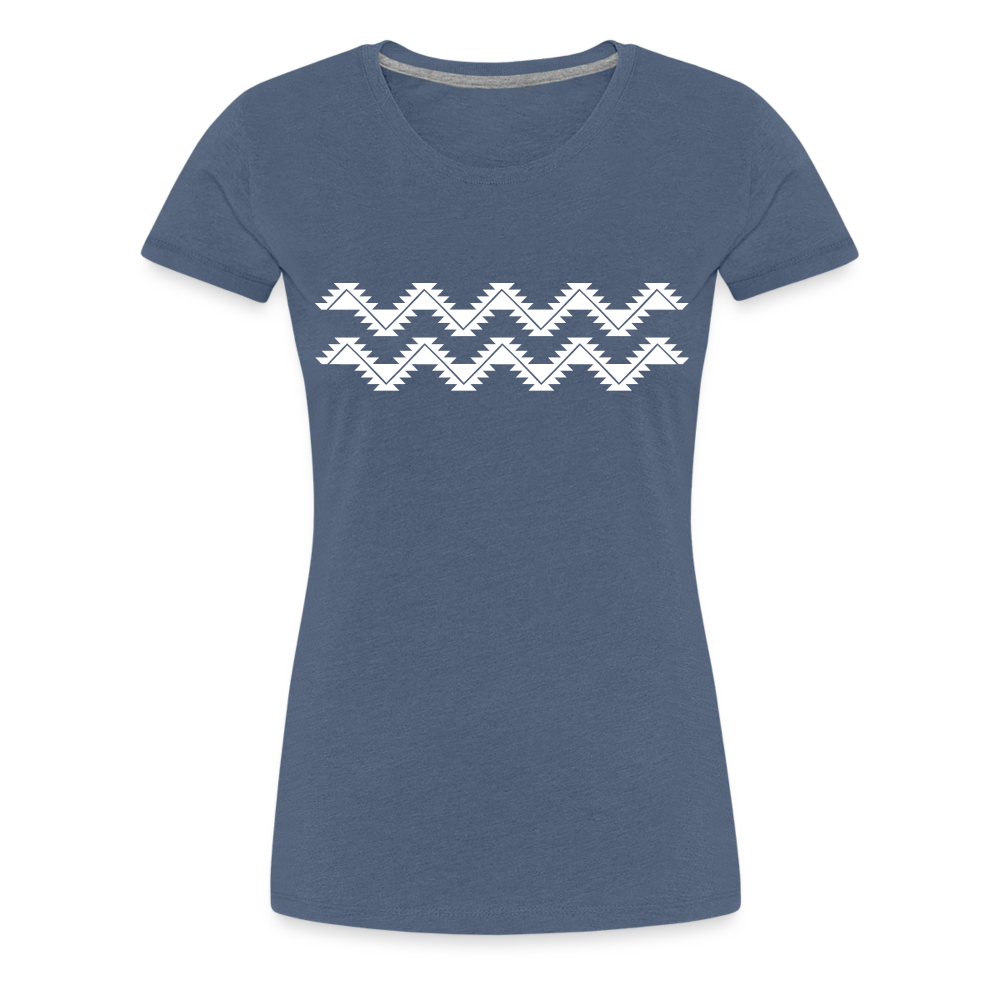 Swallowtail Women’s Premium T-Shirt - heather blue