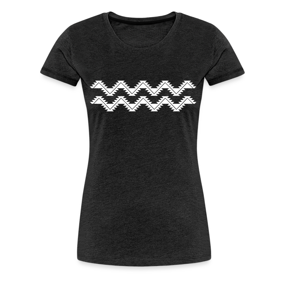Swallowtail Women’s Premium T-Shirt - charcoal grey
