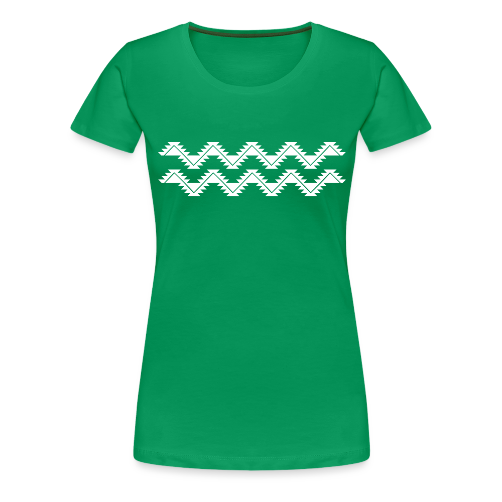 Swallowtail Women’s Premium T-Shirt - kelly green