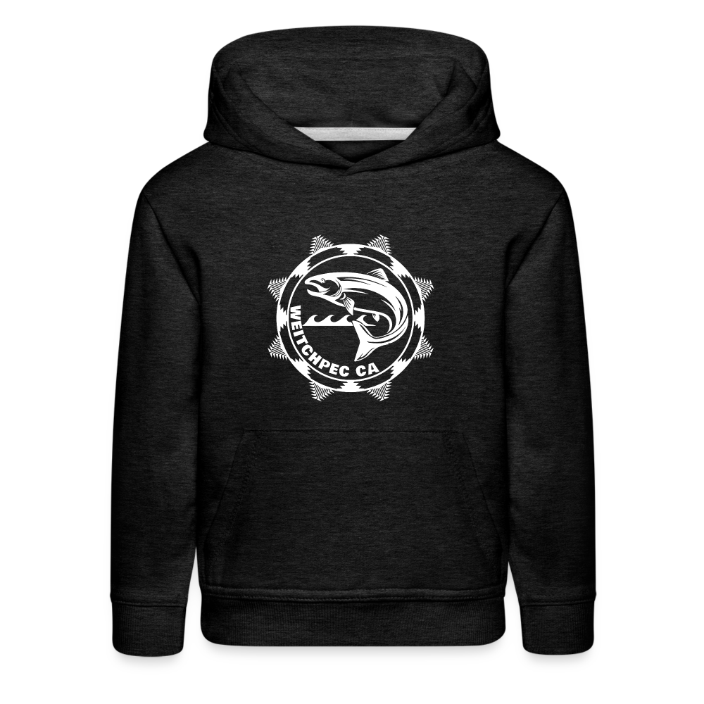 Weitchpec Kids‘ Premium Hoodie - charcoal grey