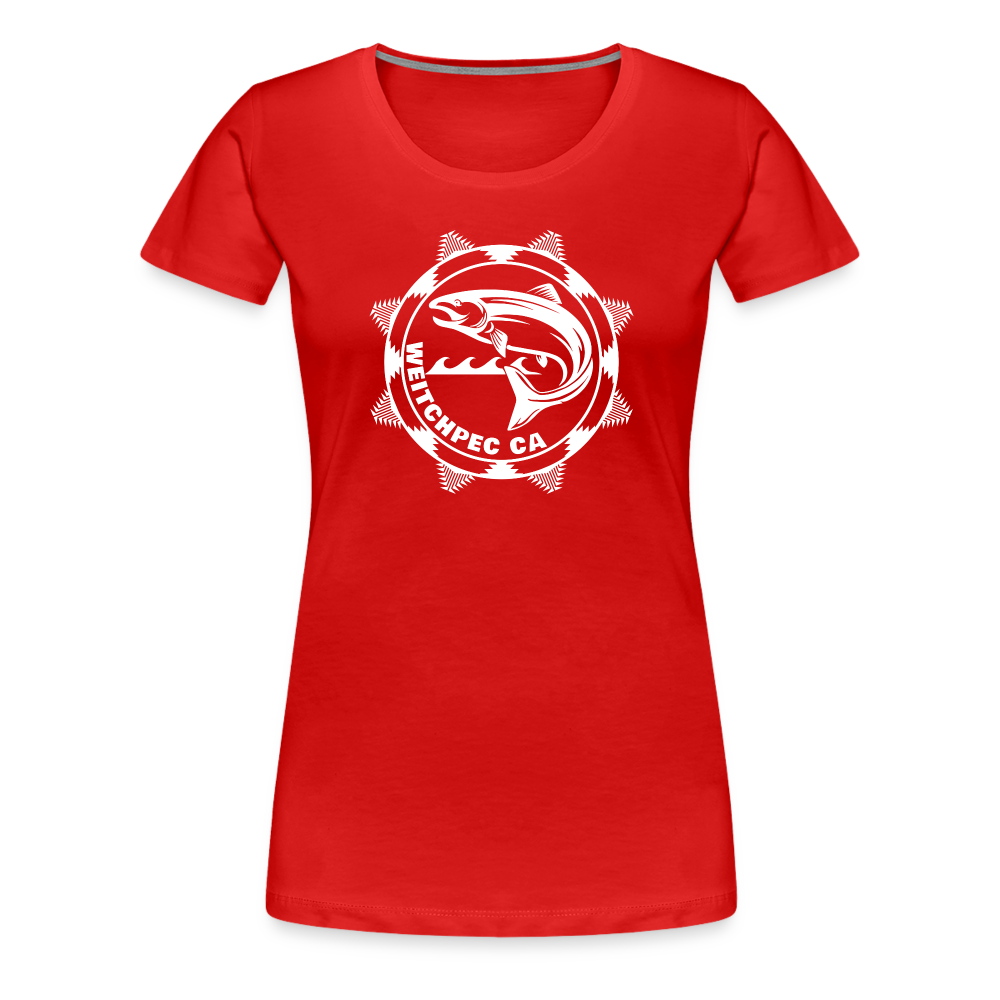 Weitchpec Women’s Premium T-Shirt - red