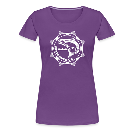 Weitchpec Women’s Premium T-Shirt - purple