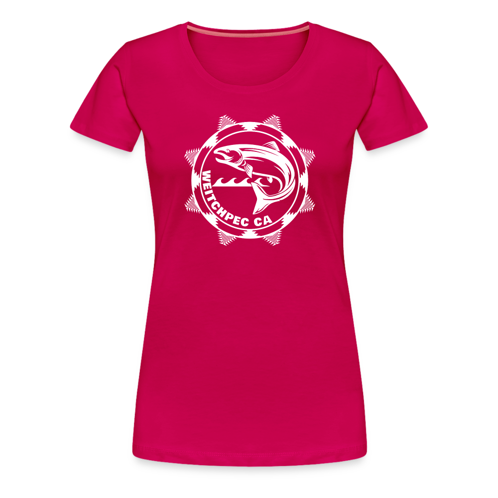 Weitchpec Women’s Premium T-Shirt - dark pink