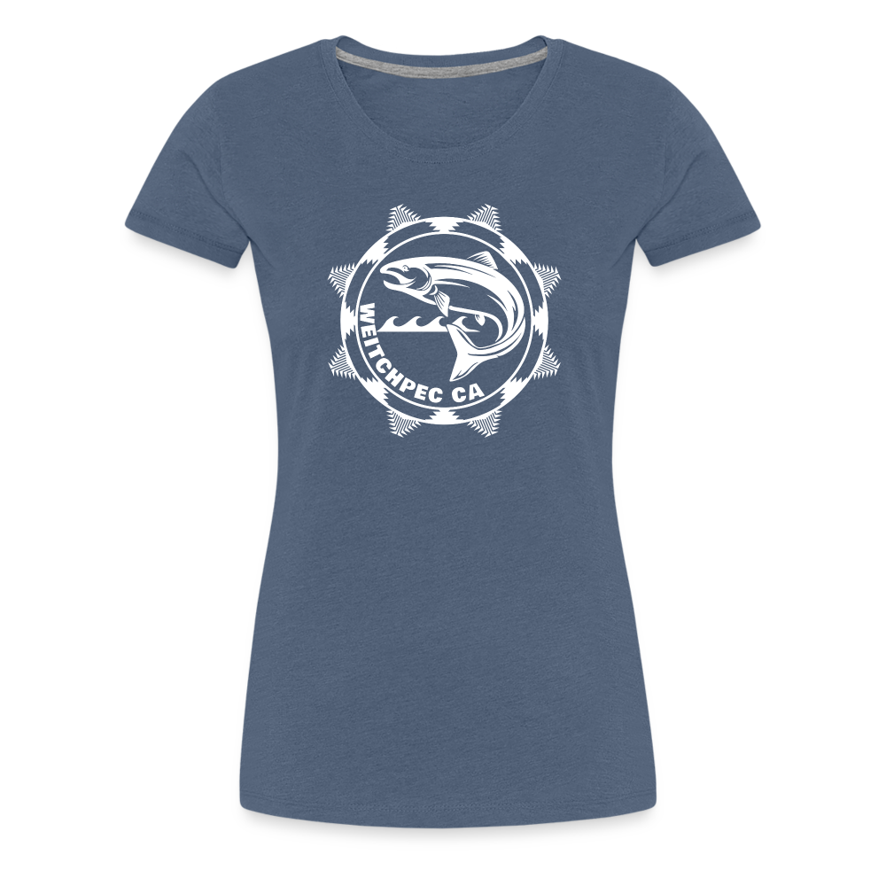 Weitchpec Women’s Premium T-Shirt - heather blue