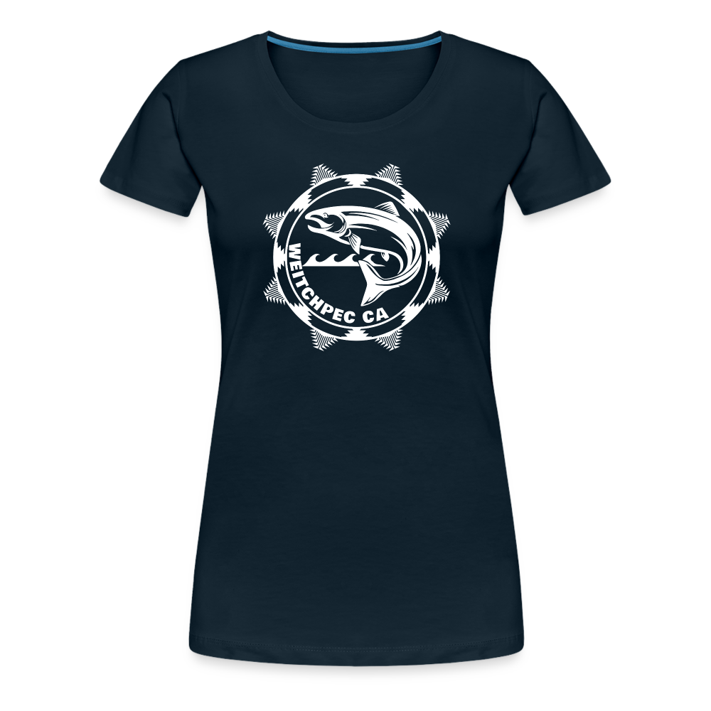 Weitchpec Women’s Premium T-Shirt - deep navy