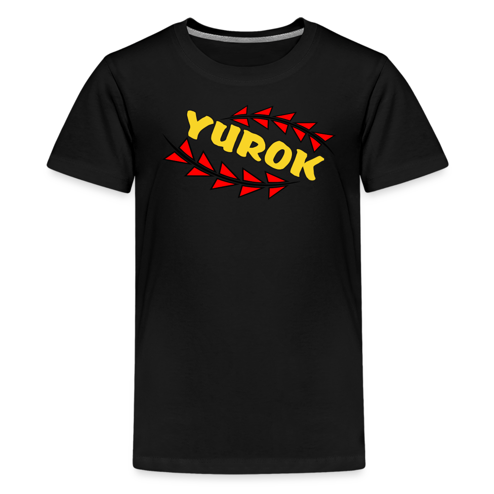 Yurok Kids' Premium T-Shirt - black