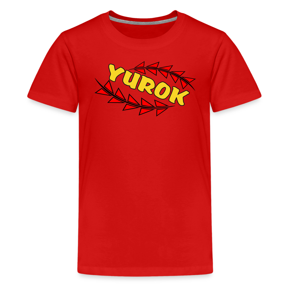 Yurok Kids' Premium T-Shirt - red