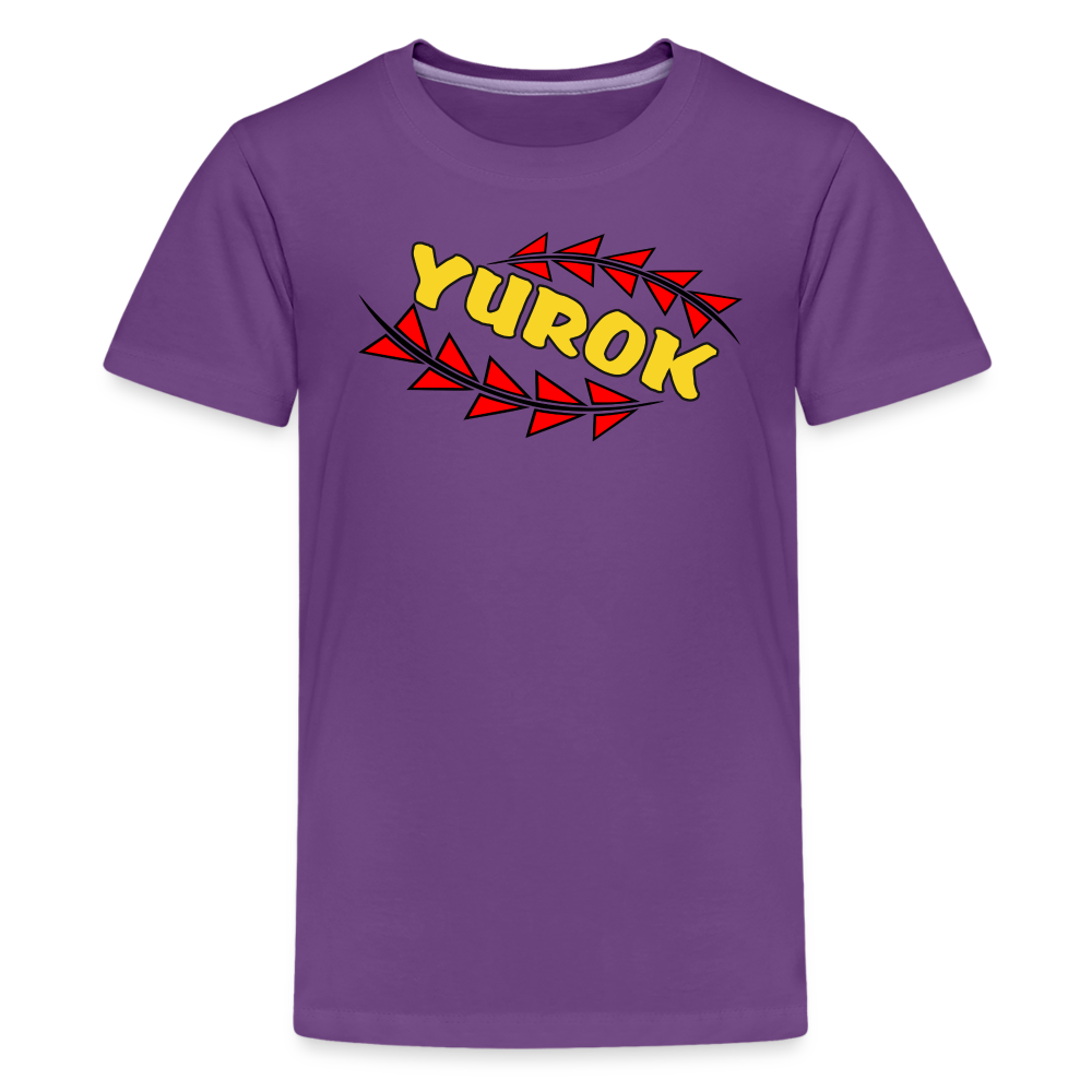 Yurok Kids' Premium T-Shirt - purple