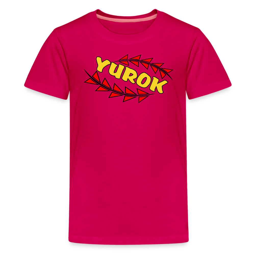 Yurok Kids' Premium T-Shirt - dark pink