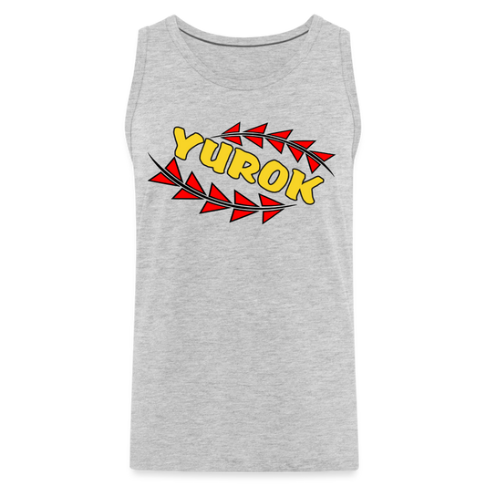 Yurok Men’s Premium Tank - heather gray