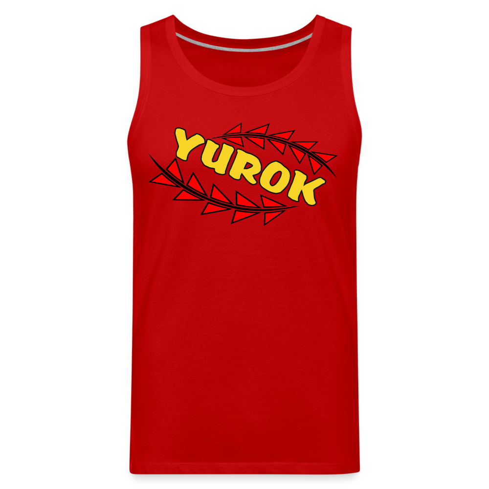 Yurok Men’s Premium Tank - red