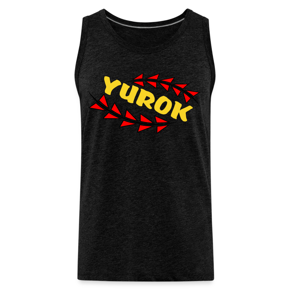 Yurok Men’s Premium Tank - charcoal grey