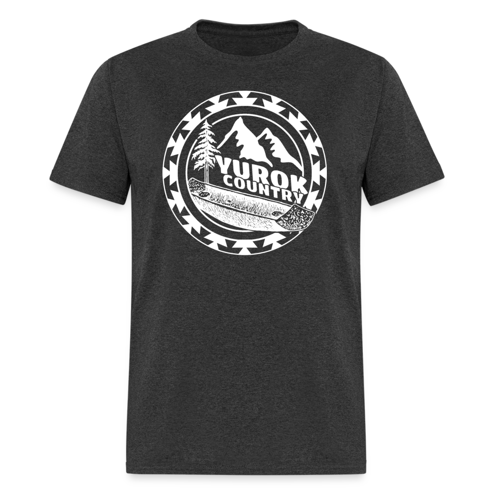 Yurok Country Canoe Unisex Classic T-Shirt - heather black
