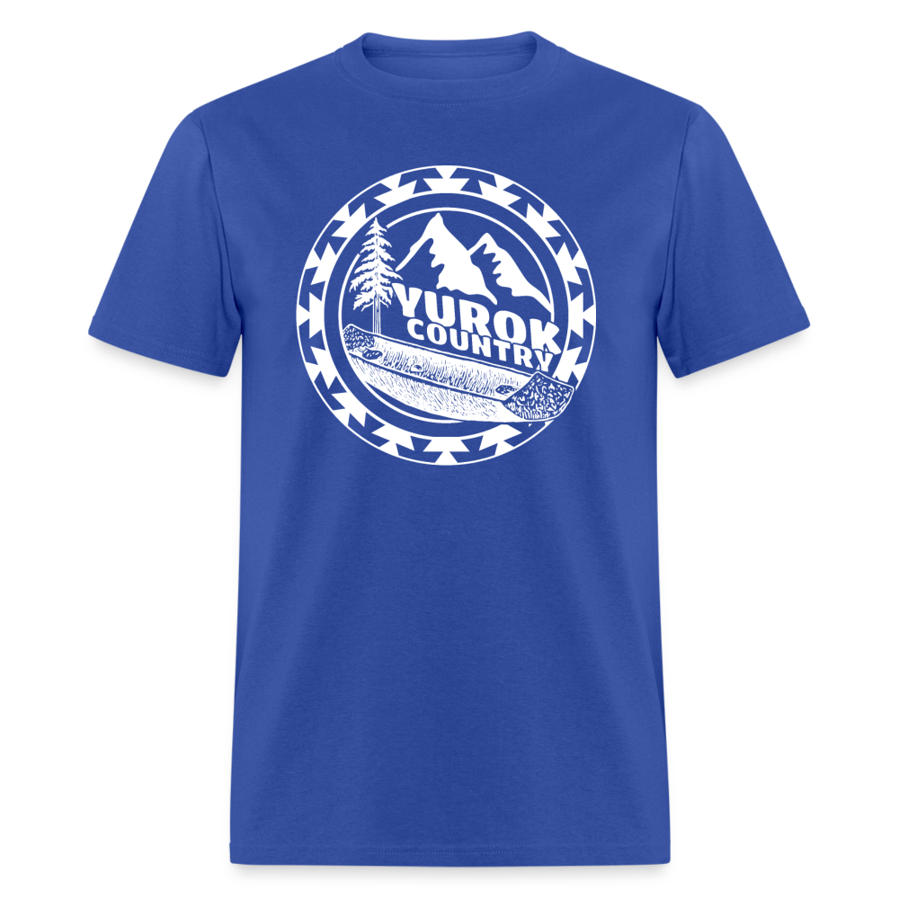 Yurok Country Canoe Unisex Classic T-Shirt - royal blue