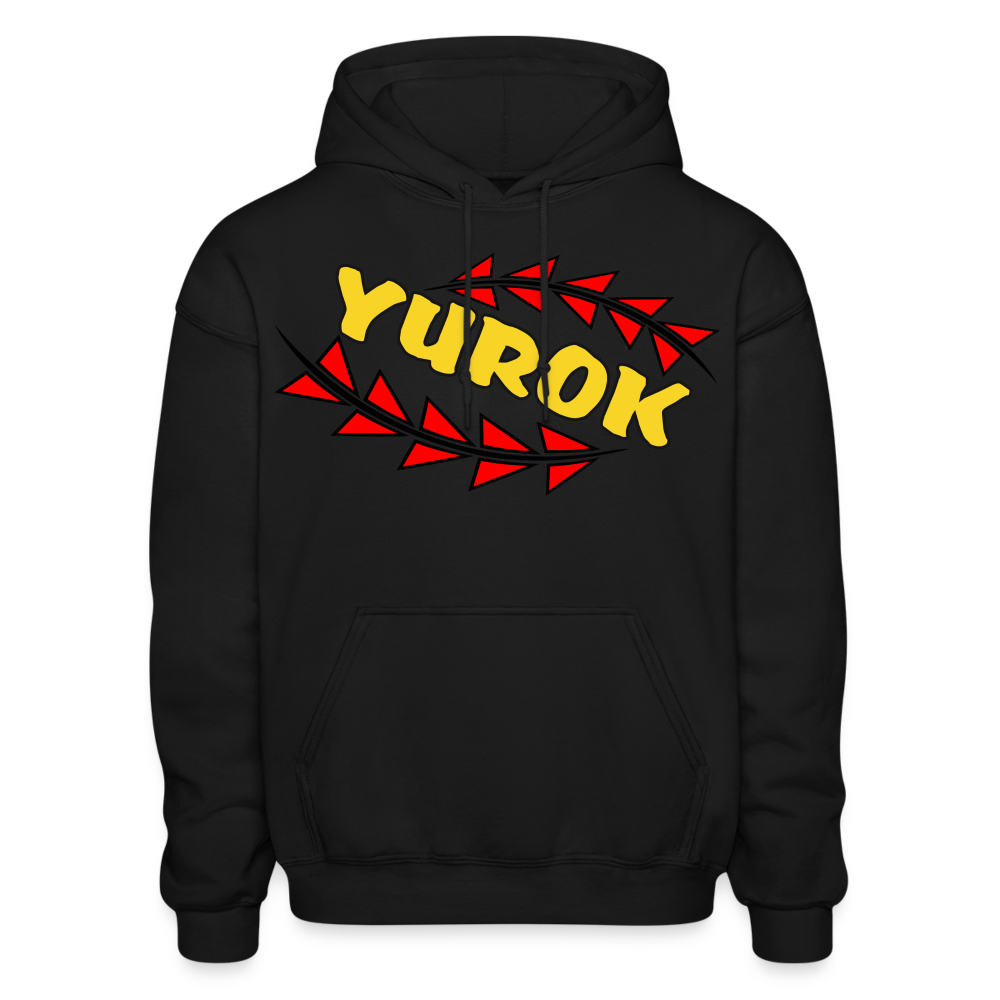 Yurok Gildan Heavy Blend Adult Hoodie - black