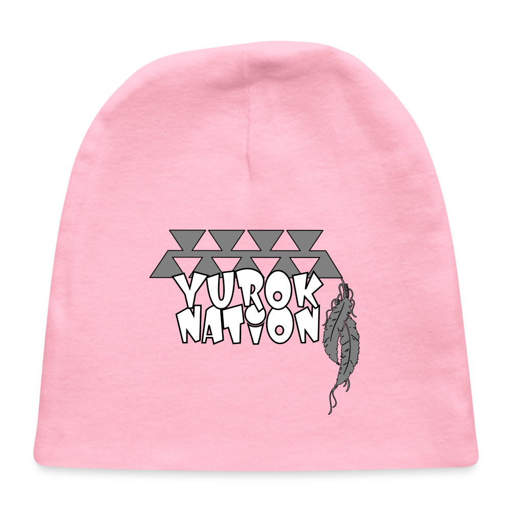 Yurok Nation LR Baby Cap - light pink