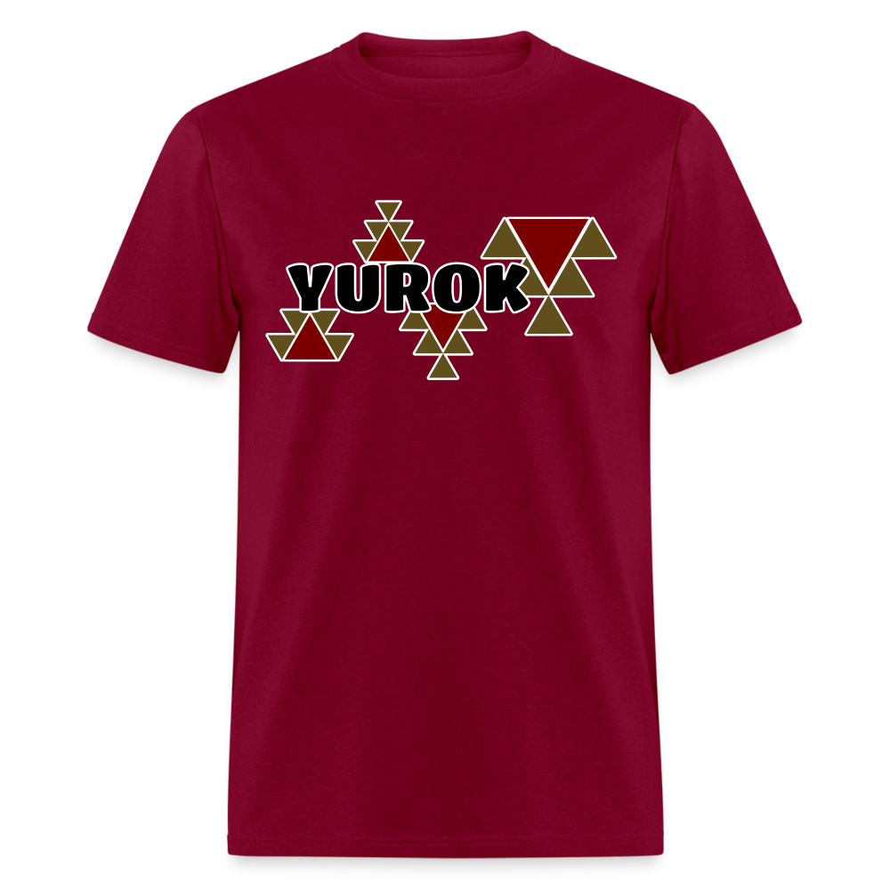 Yurok Snake Nose Unisex Classic T-Shirt - burgundy