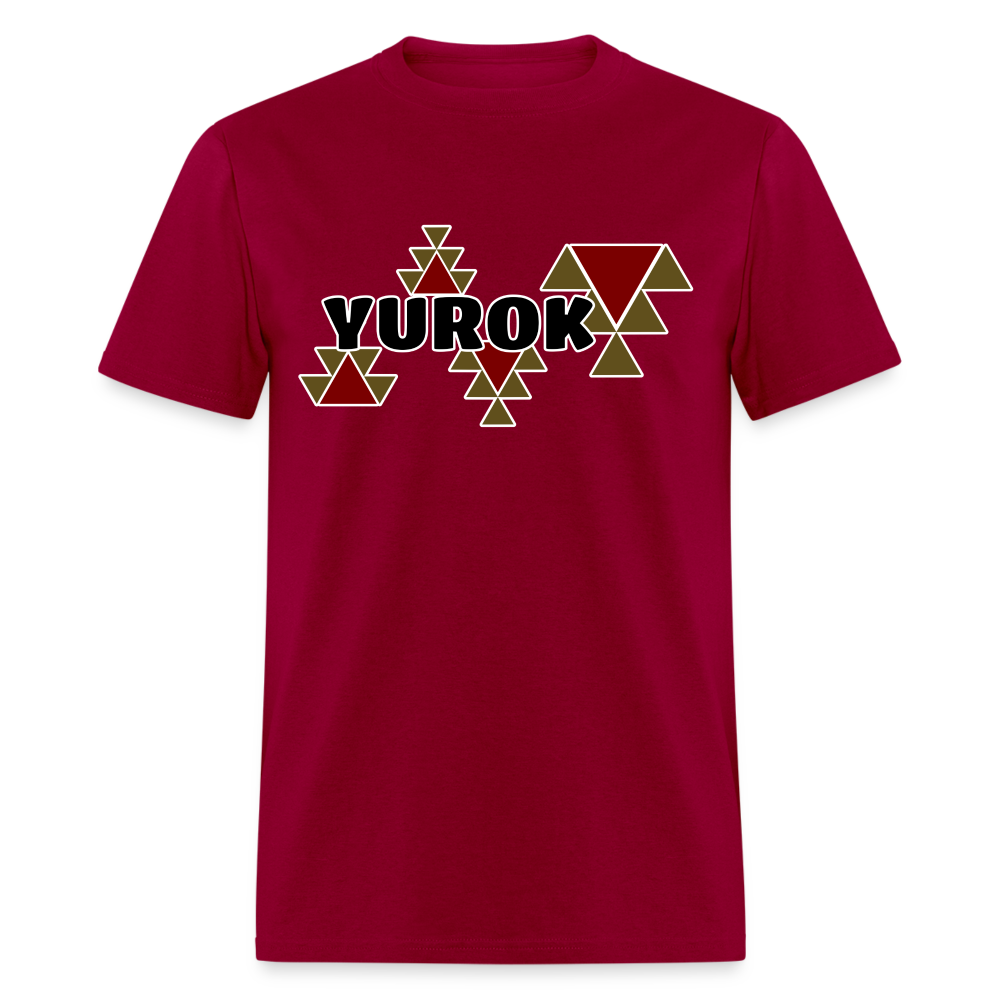 Yurok Snake Nose Unisex Classic T-Shirt - dark red