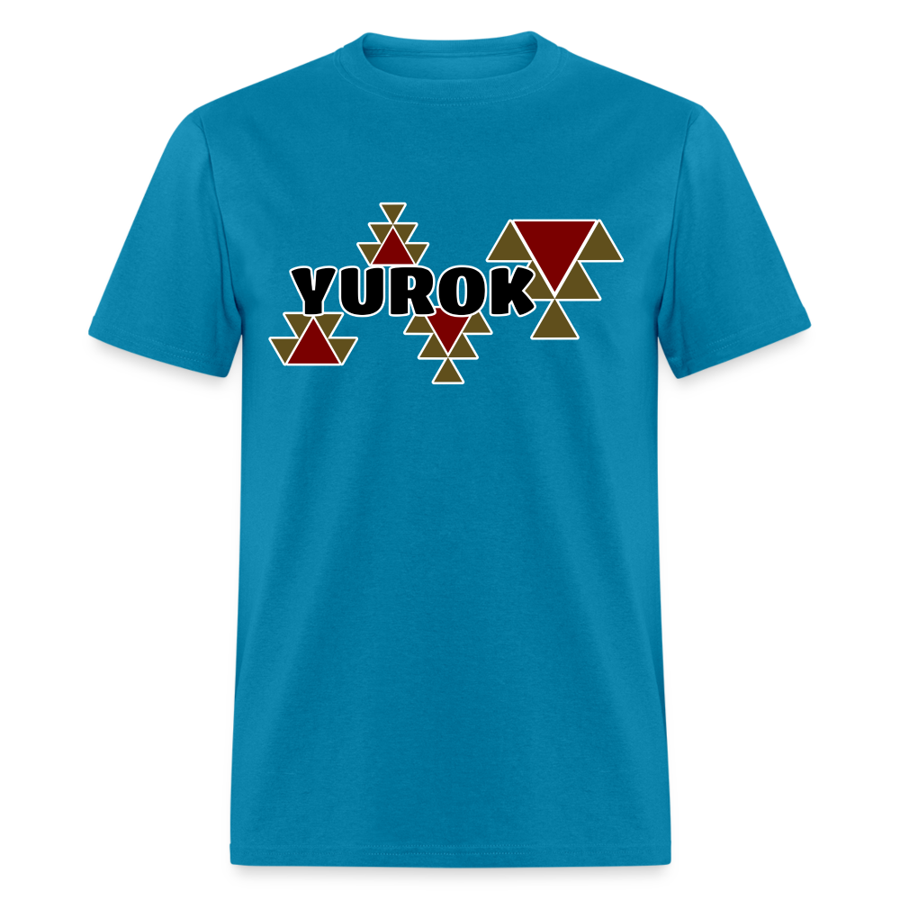 Yurok Snake Nose Unisex Classic T-Shirt - turquoise