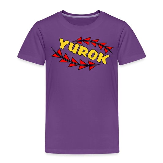 Yurok Toddler Premium T-Shirt - purple