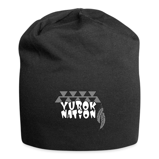 Yurok Nation LR Jersey Beanie - black