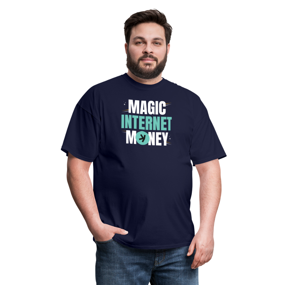 Magic Internet Money Unisex Classic T-Shirt - navy