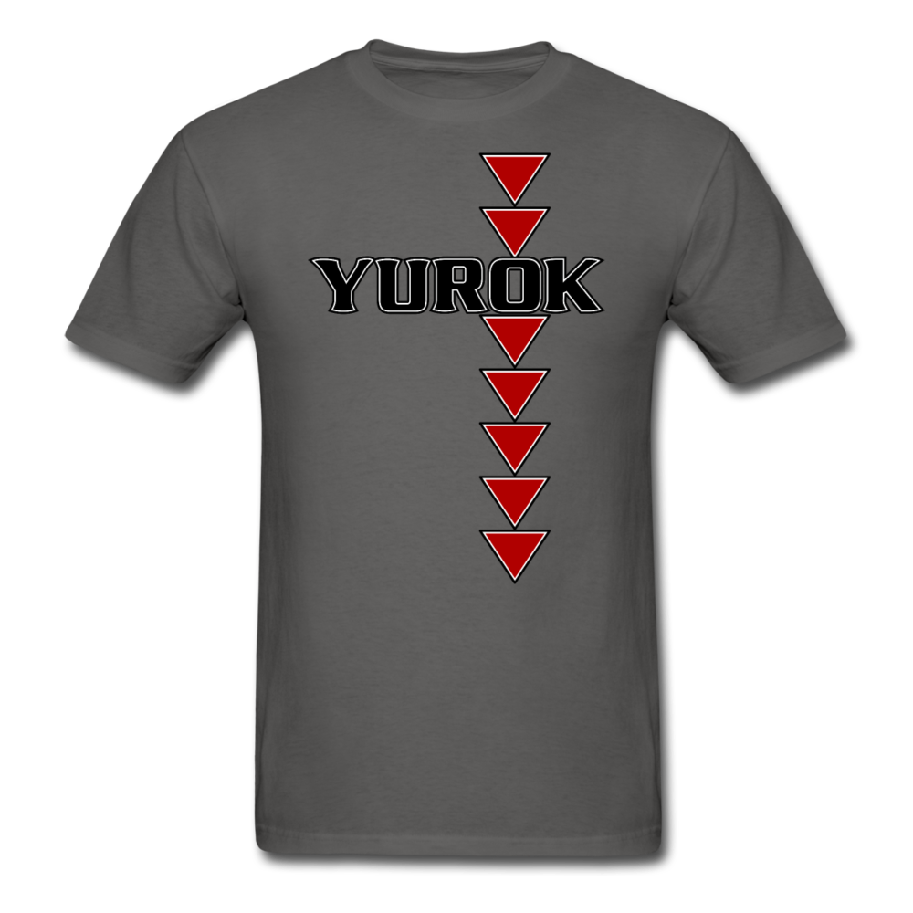 Yurok Sturgeon Back Classic T-Shirt - charcoal