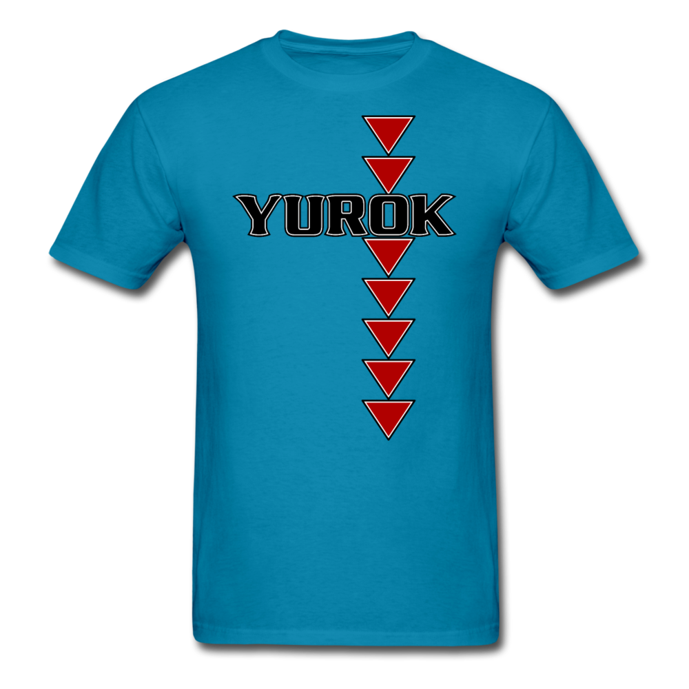 Yurok Sturgeon Back Classic T-Shirt - turquoise