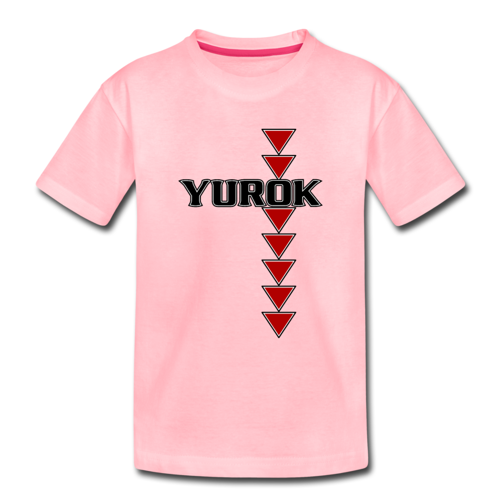 Yurok Sturgeon Back Kids' Premium T-Shirt - pink
