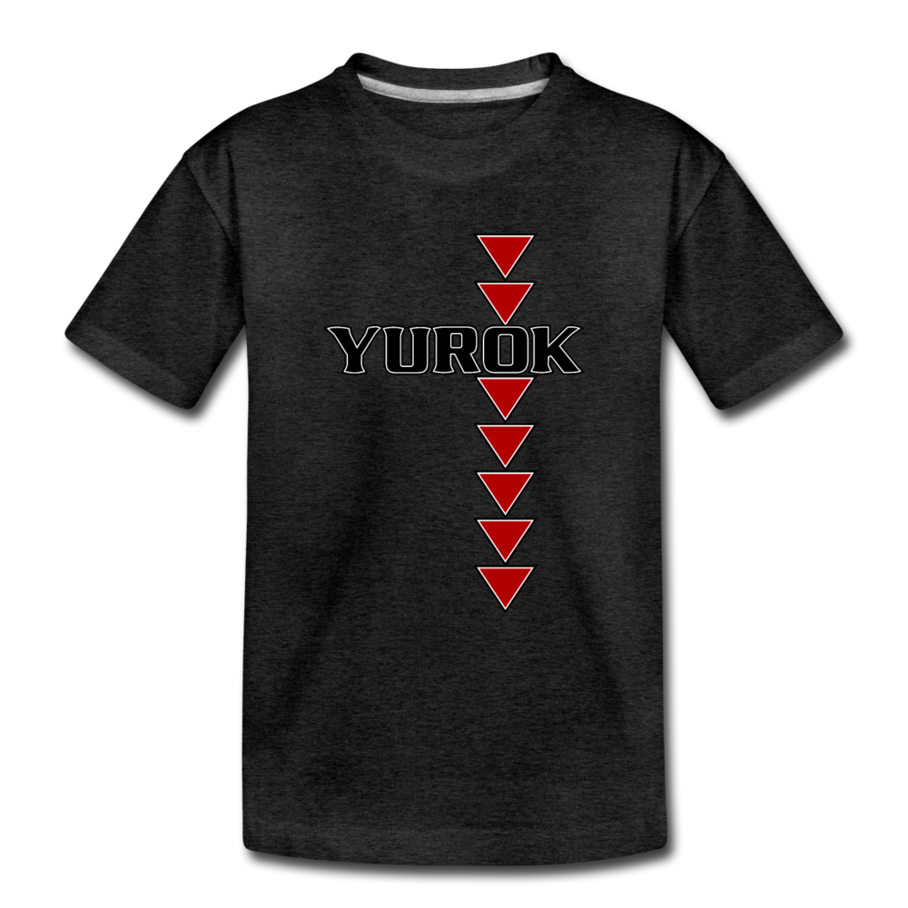 Yurok Sturgeon Back Kids' Premium T-Shirt - charcoal grey